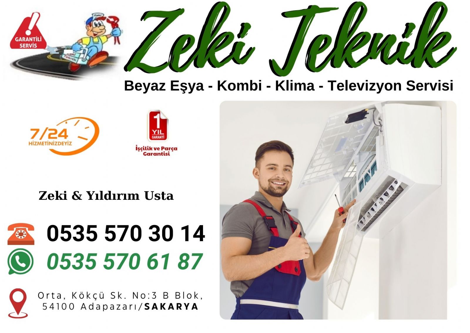 Sakarya Klima Servisi